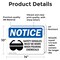 Signmission 10 in Height, 14 in Width, Vinyl Decal, Rectangle OS-2PACK-NS-D-1014-L-18206 - alternate 6